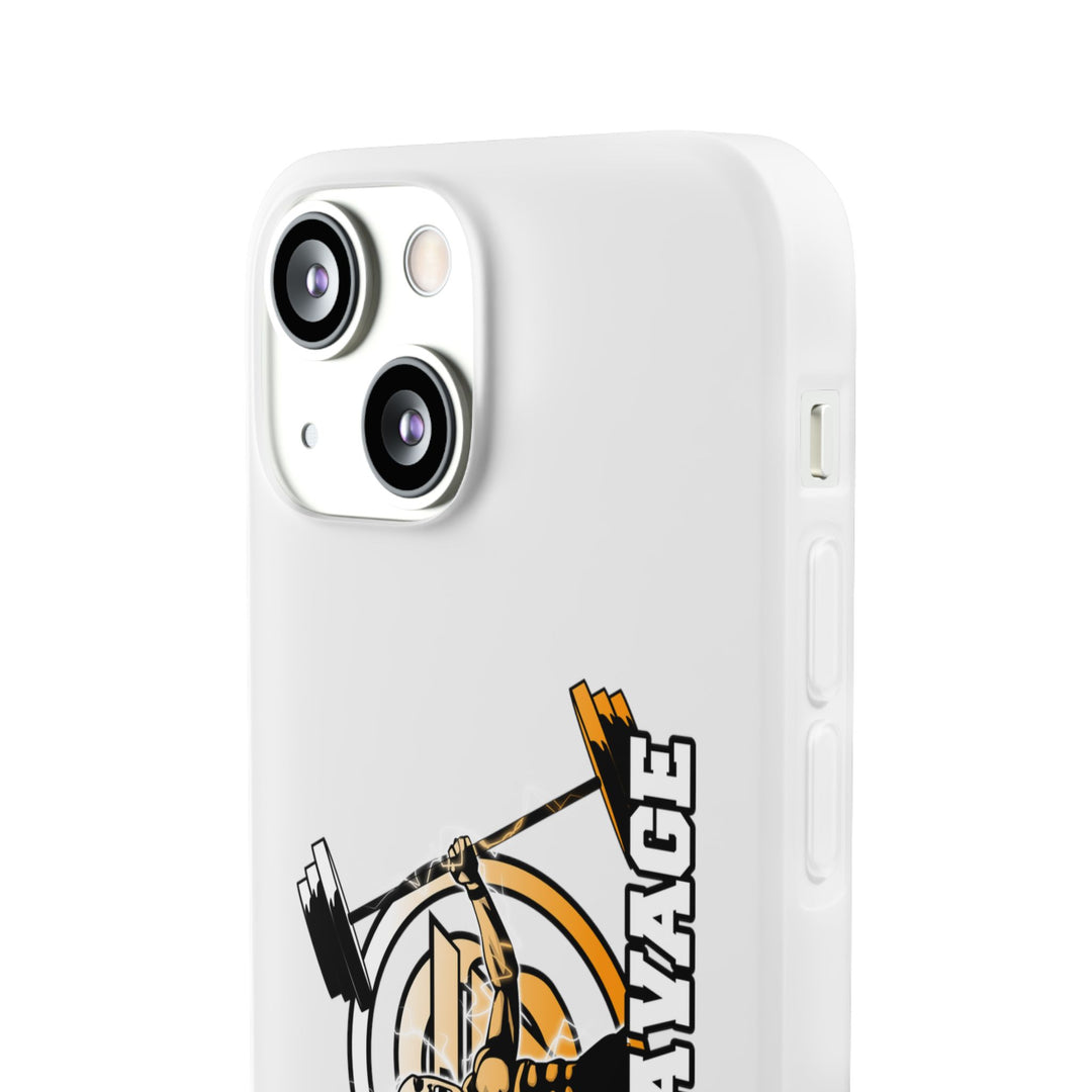 SPARTAN LIFT ORANGE WHITE PHONE CASE/STAY SAVAGE