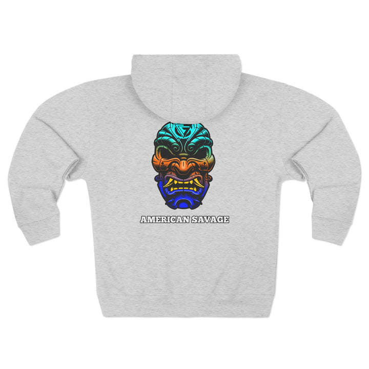 SAMURAI MAC BLUE ORANGE AQUA /AMERICAN SAVAGE ZIP UP