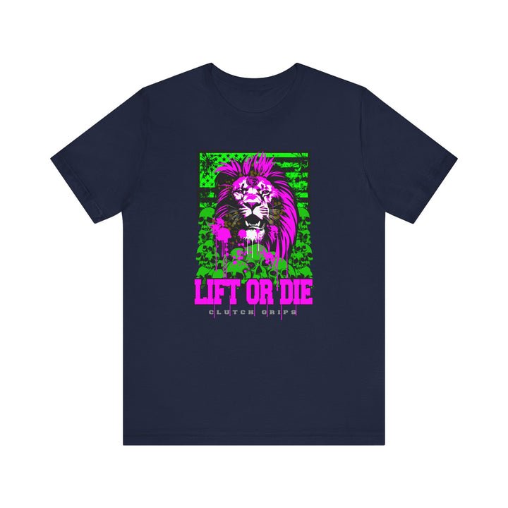 LION HEART PURPLEGREEN/LIFT OR DIE