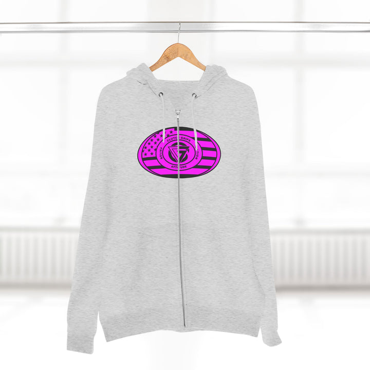 MAC WICK LIFT CG FLAG BURPLE/LIFT OR DIE ZIP UP