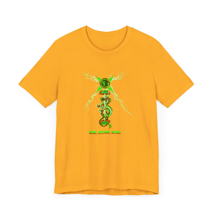 BARBELL DRAGON GREEN ORANGE
