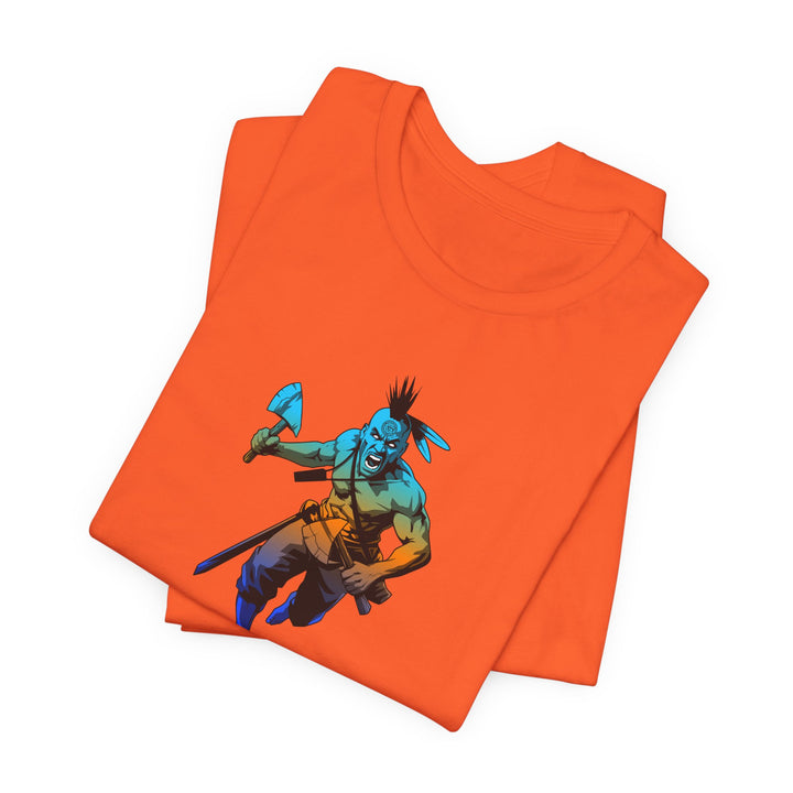 CG MAC BRAVE BLUE ORANGE AQUA FADE /READY FOR WAR