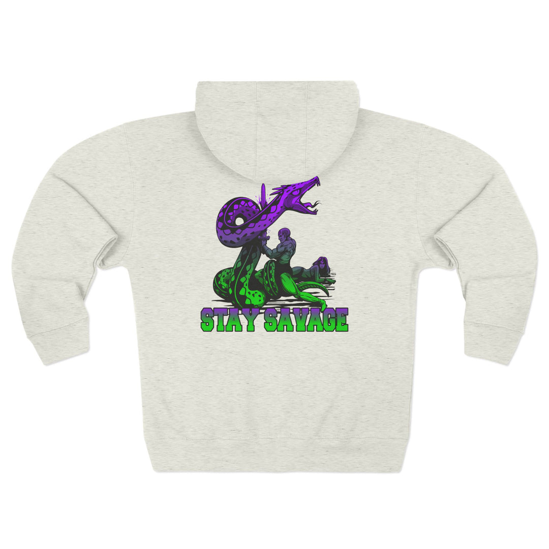 CG SERPENT SLAYER PURPLE GREEN /STAY SAVAGE ZIP UP