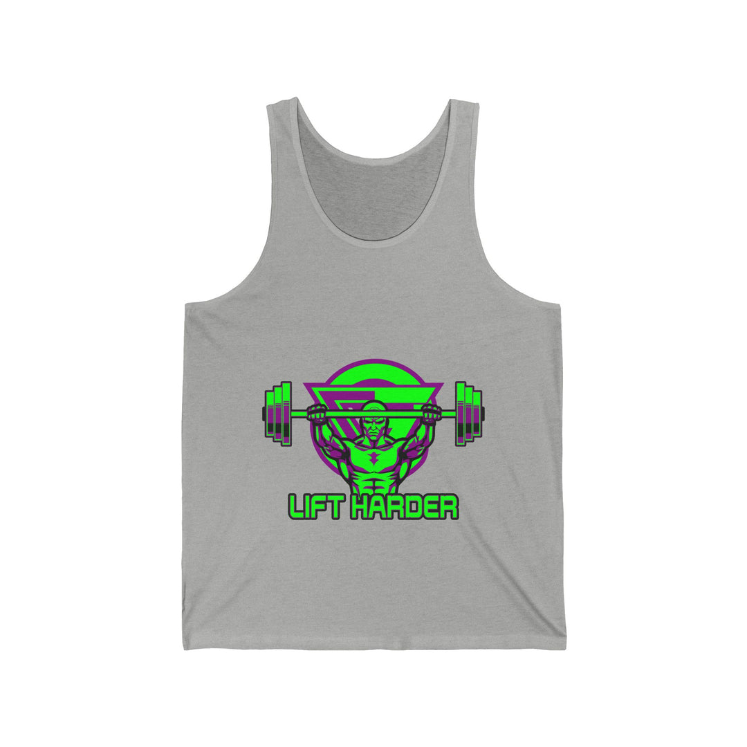 ENTER THE MAC PURPLE GREEN TANK/LIFT HARDER