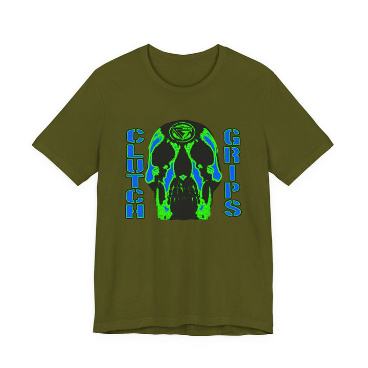 SKULLATOR GREEN BLUE/CLUTCHGRIPS
