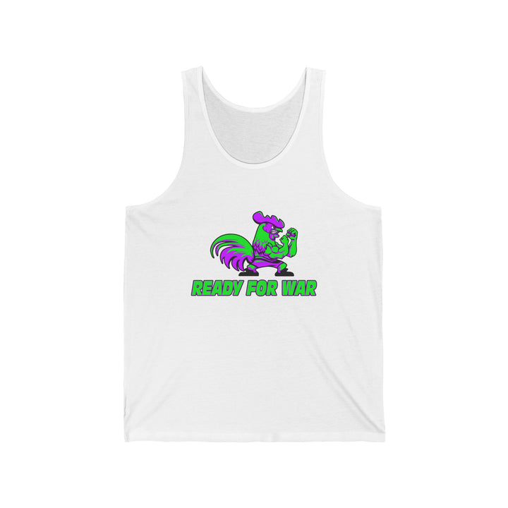 ANGRY ROOSTER PURPLE GREEN/READY FOR WAR