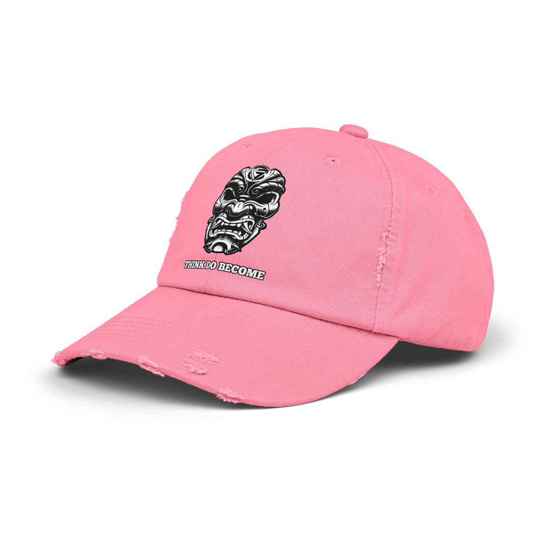 CG SAMURAI MASK WHITE BLACK /THINK DO BECOME CAP