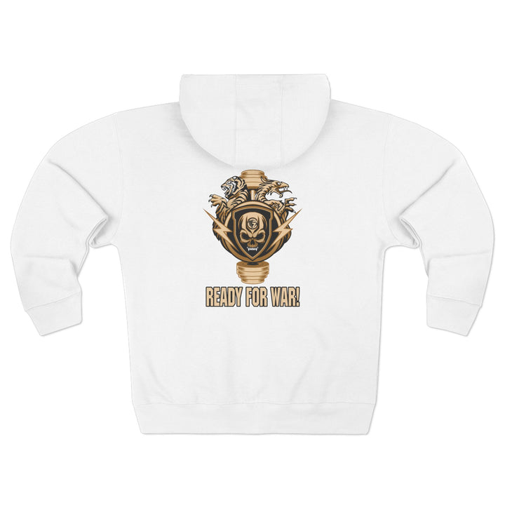 CG SGL SKULL BELL DESRT SAND/READY FOR WAR ZIP UP