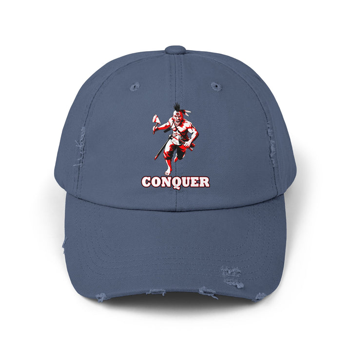 MAC BRAVE RED WHITE/CONQUER CAP
