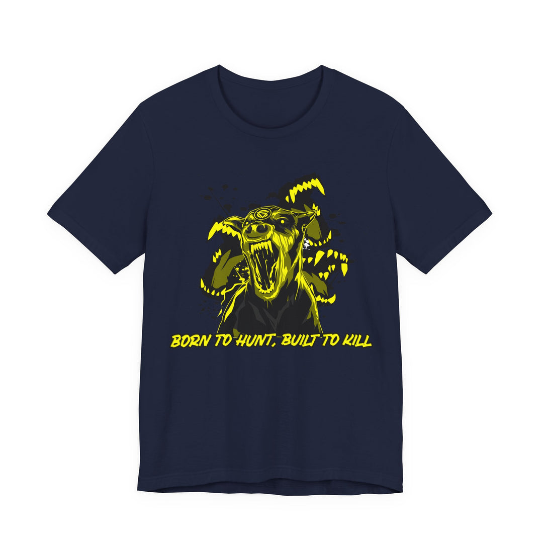 CG MAD DOG YELLOW BLACK /BORN TO HUNT BUILT TO KILL