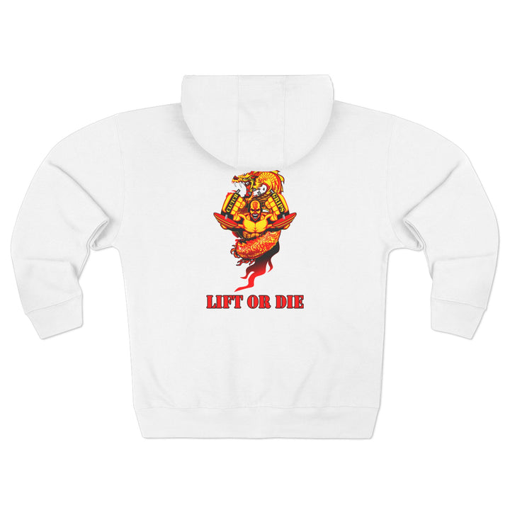 MAC DRAGON SNAP RED GOLD /LIFT OR DIE ZIP UP
