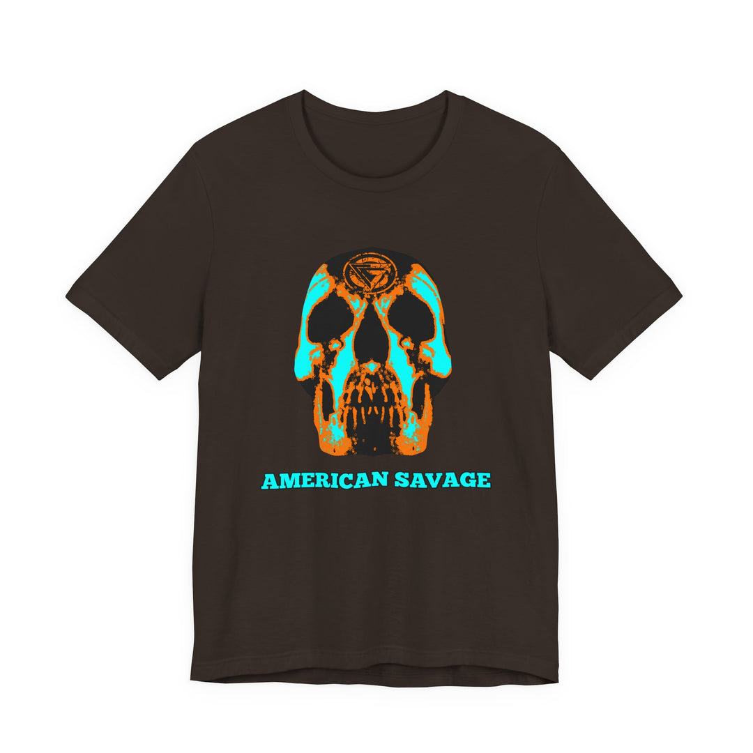 SKULLATOR MIAMI AQUA ORANGE /AMERICAN SAVAGE