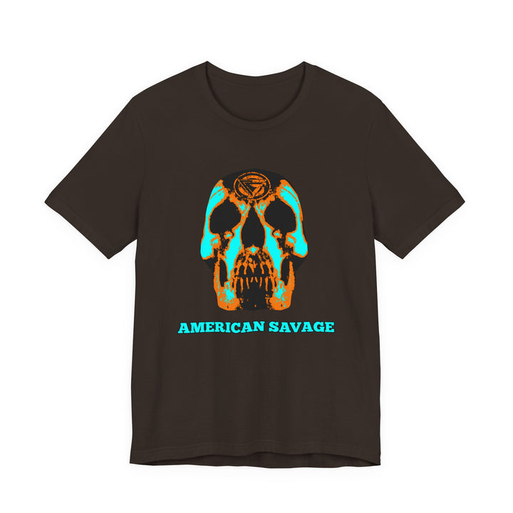 SKULLATOR MIAMI AQUA ORANGE /AMERICAN SAVAGE