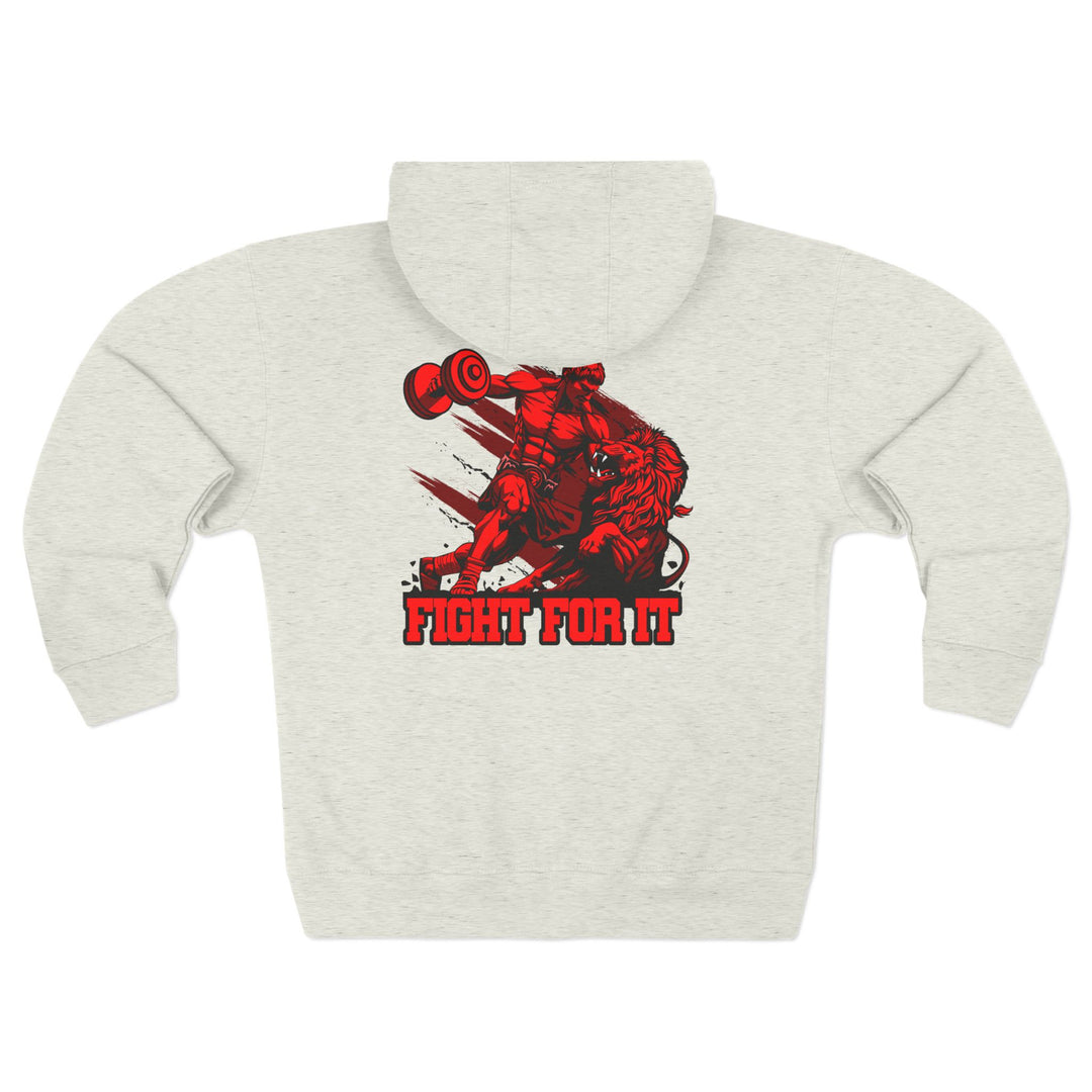 CG COLISEUM MAC RED /FIGHT FOR IT ZIP UP