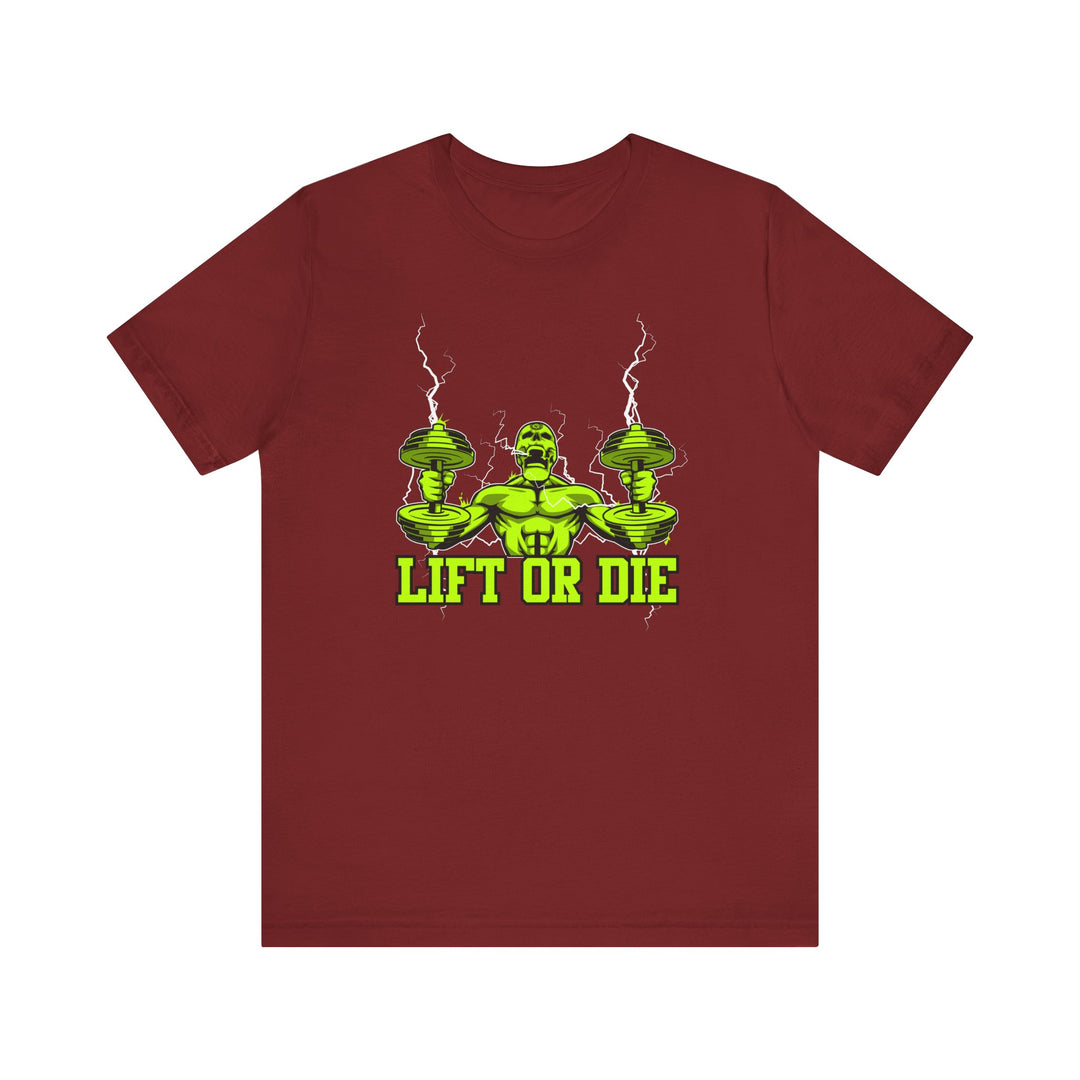 RIDE THE LIGHTNING CRAZY GREEN /LIFT OR DIE