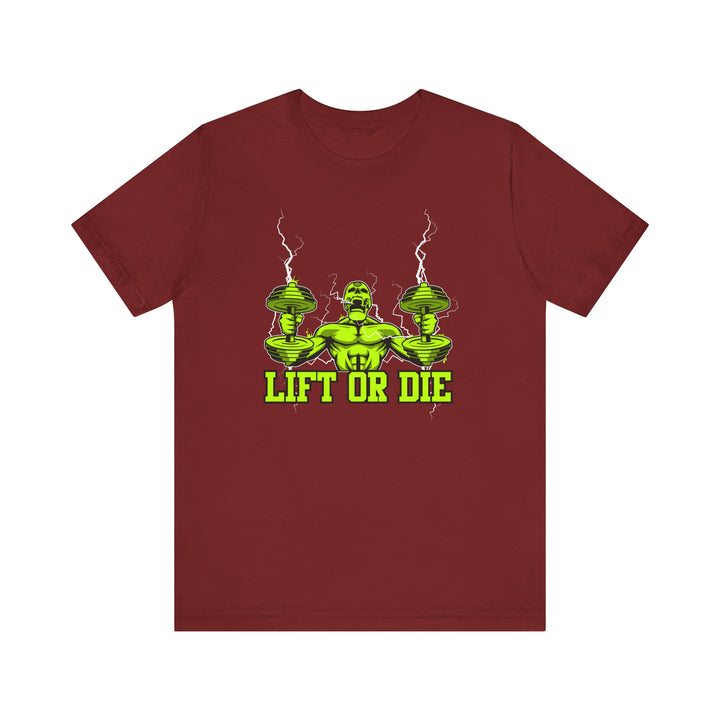 RIDE THE LIGHTNING CRAZY GREEN /LIFT OR DIE