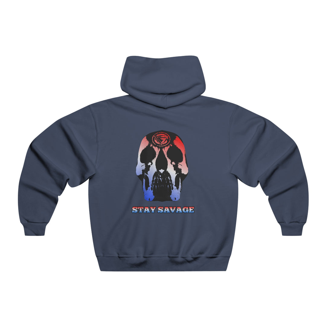 SKULLATOR- RED WHITE BLUE /STAY SAVAGE