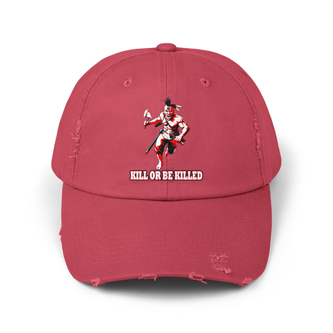 MAC BRAVE RED WHIITE/KILL OR BE KILLED CAP