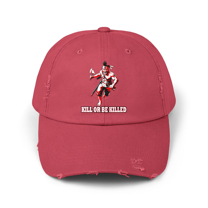 MAC BRAVE RED WHIITE/KILL OR BE KILLED CAP