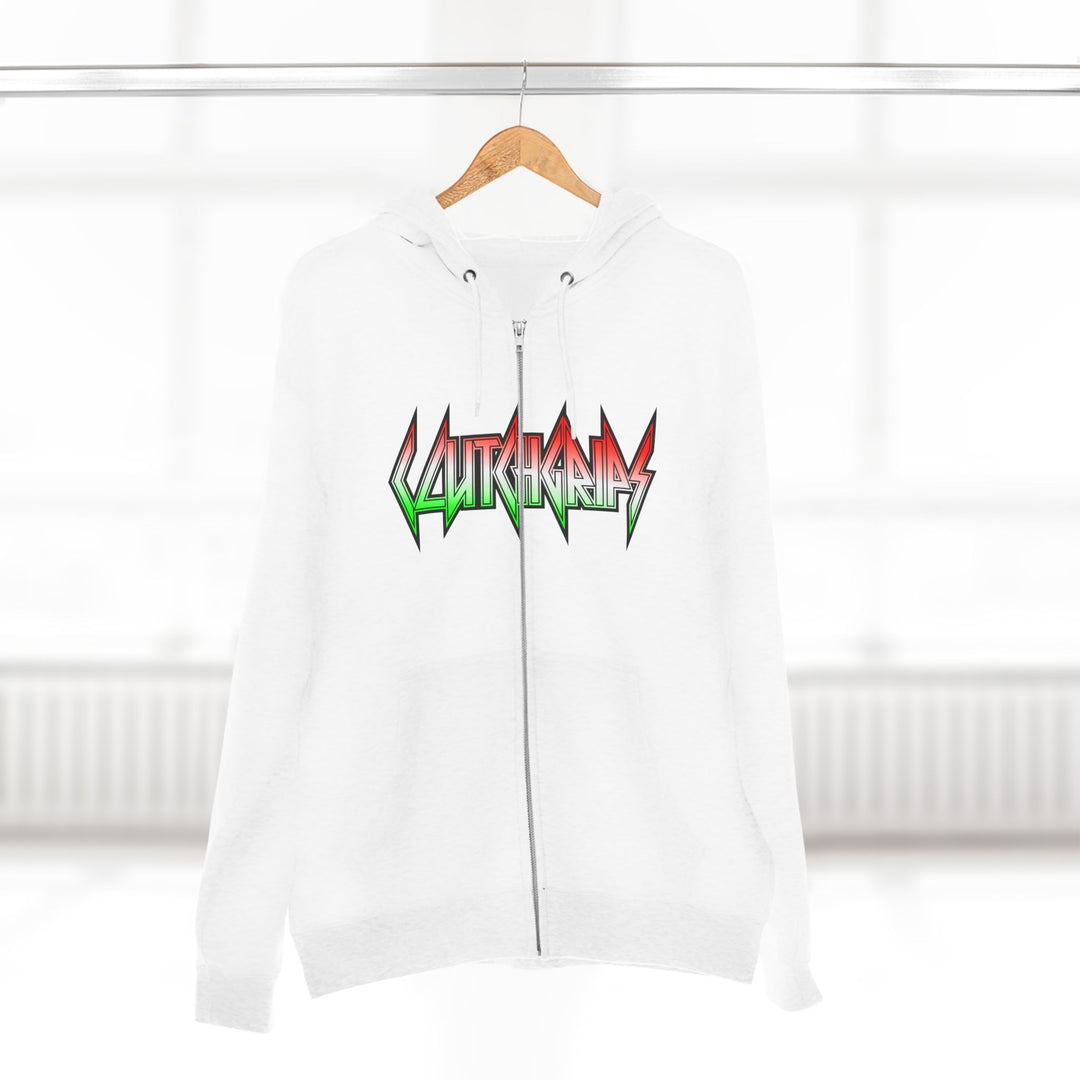 CG SERPENT SLAYER RED WHITE GREEN FADE /CONQUER ZIP UP