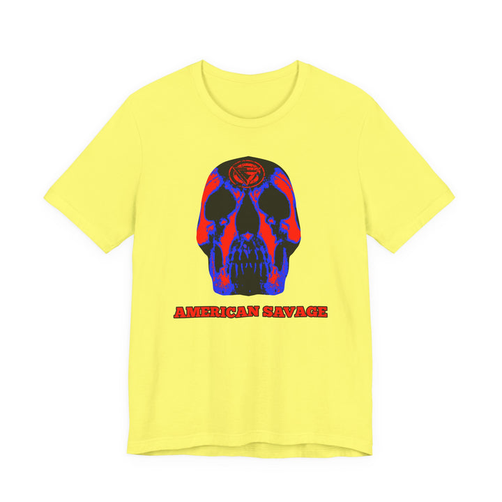 SKULLATOR RED BLUE /AMERICAN SAVAGE