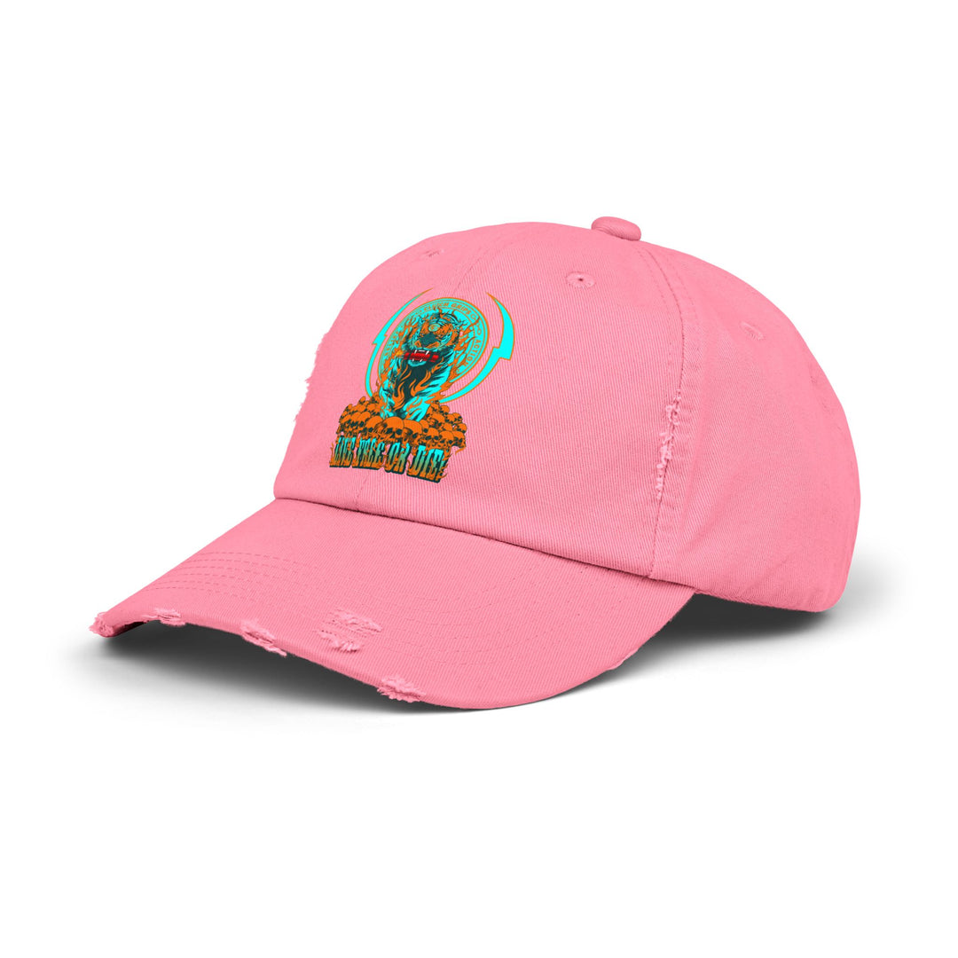 DYNAMITE TIGER MIAMI COLORS/LIVE FREE OR DIE CAP