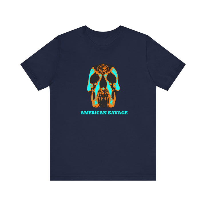 SKULLATOR MIAMI AQUA ORANGE /AMERICAN SAVAGE