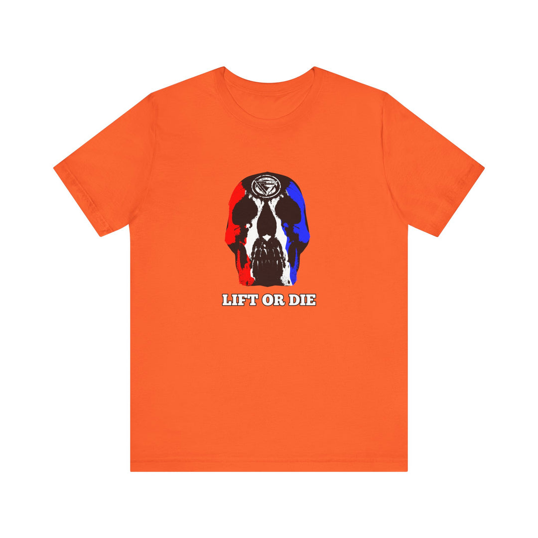 SKULLATOR RED WHITE BLUE /LIFT OR DIE