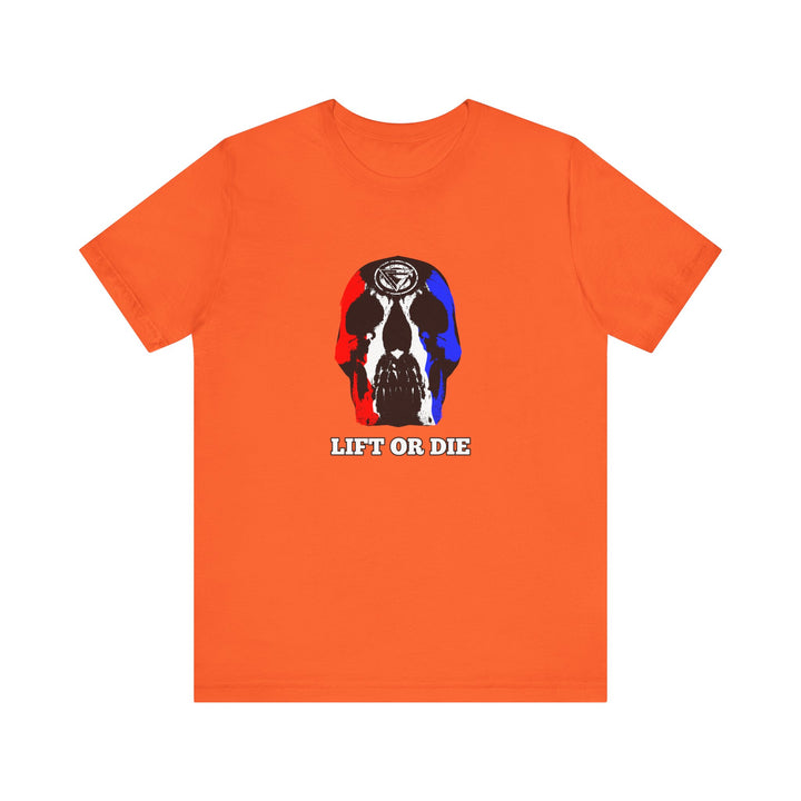 SKULLATOR RED WHITE BLUE /LIFT OR DIE