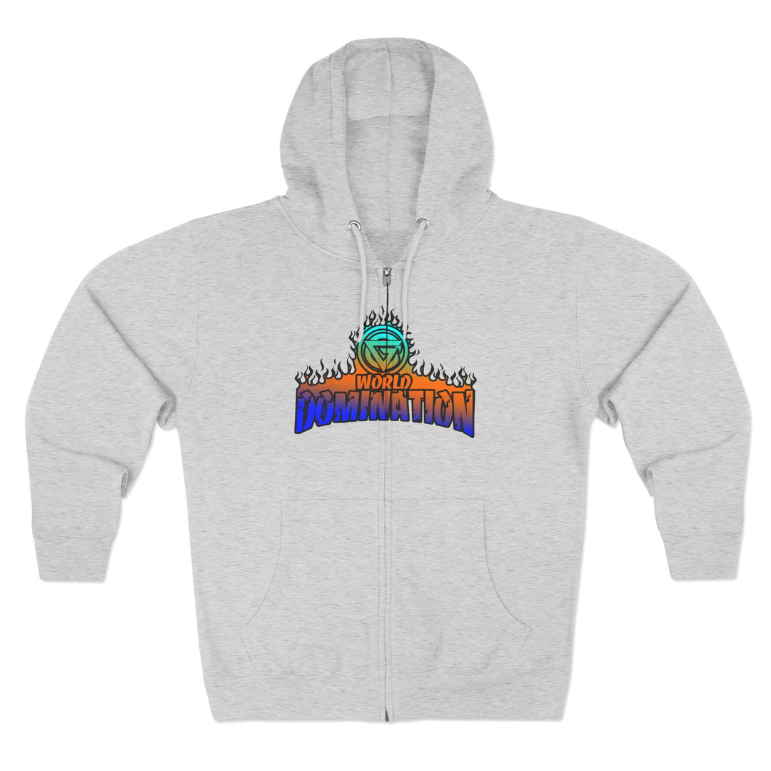 CG LIFT KICK BLUE ORANGE AQUA FADE/KILL OR BE KILLED ZIP UP