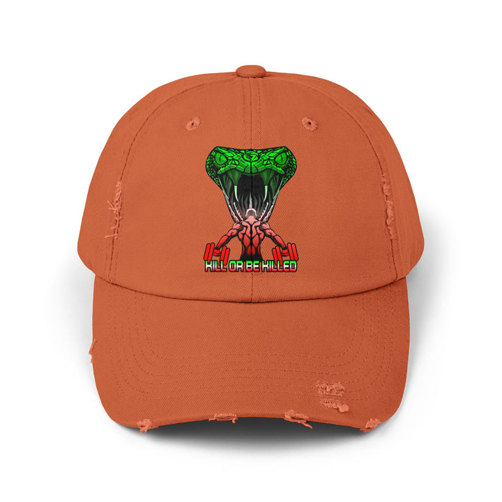 MAN VS VIPER RED WHITE GREEN FADE /KILL OR BE KILLED CAP