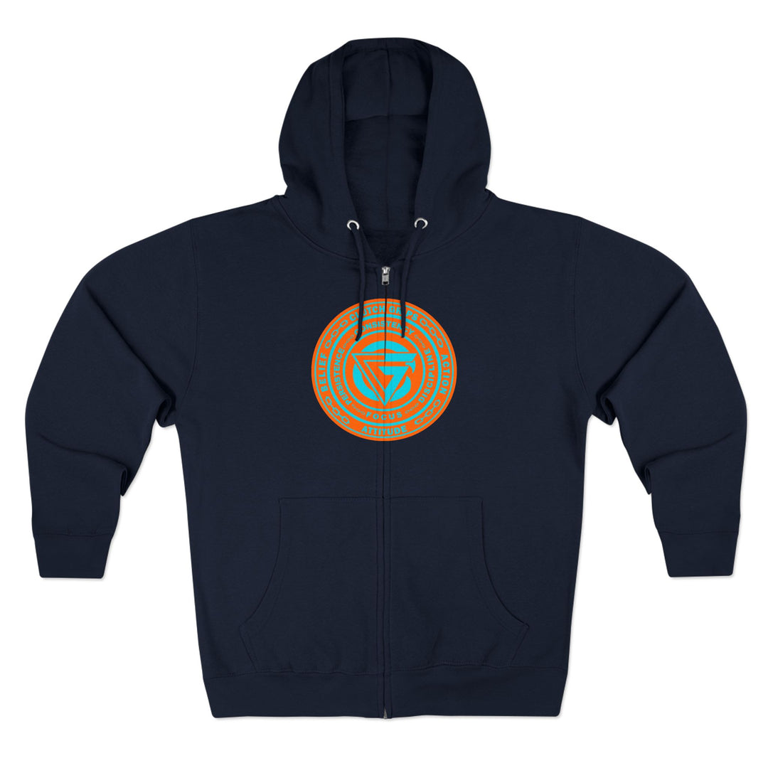 CG COLISEUM MAC VS LION MIAMI COLORS /DOMINATE ZIP UP