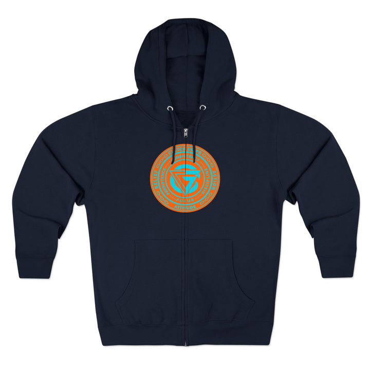 CG COLISEUM MAC VS LION MIAMI COLORS /DOMINATE ZIP UP