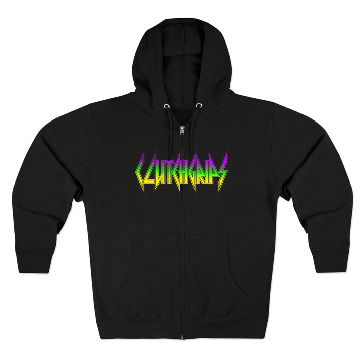 CG LIFT KICK YELLOW GREEN PURPLE/LIFT HARDER ZIP UP