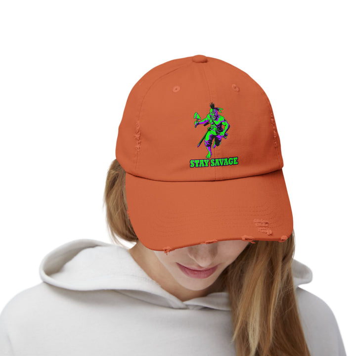 MAC BRAVE PURPLE GREEN /STAY SAVAGE CAP
