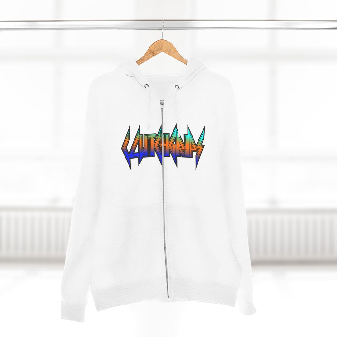CG SERPENT SLAYER BLUE ORANGE AQUA /KILL OR BE KILLED ZIP UP