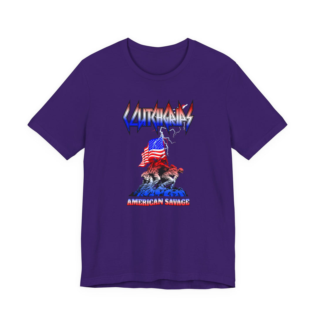CG PATRIOT FREEDOM SHIRT RED WHITE BLUE FADE /AMERICAN SAVAGE
