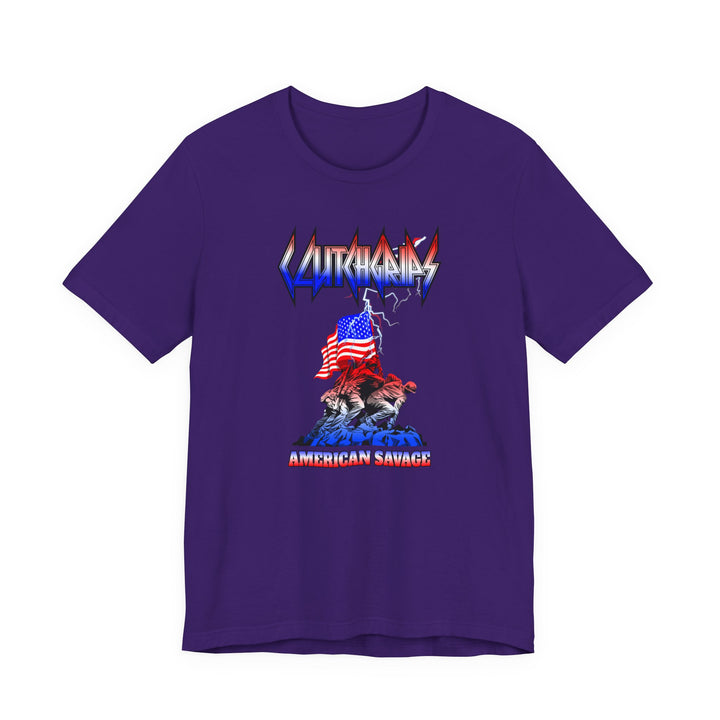 CG PATRIOT FREEDOM SHIRT RED WHITE BLUE FADE /AMERICAN SAVAGE