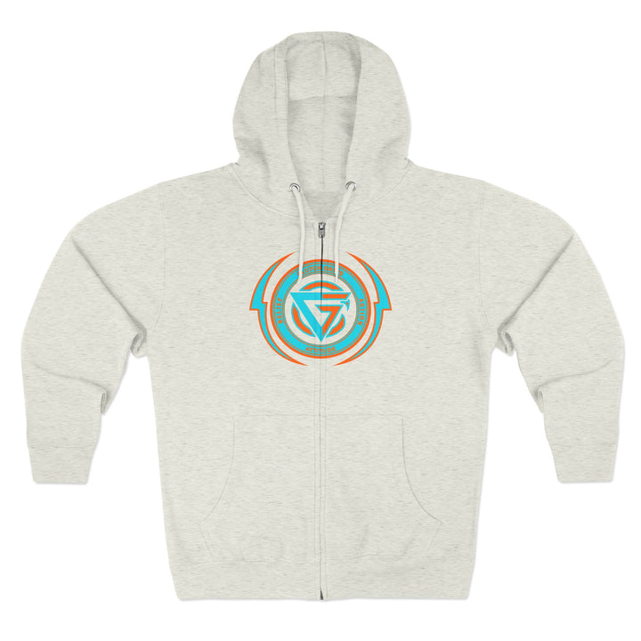 SAMURAI MAC AQUA ORANGE /STAY SAVAGE ZIP UP