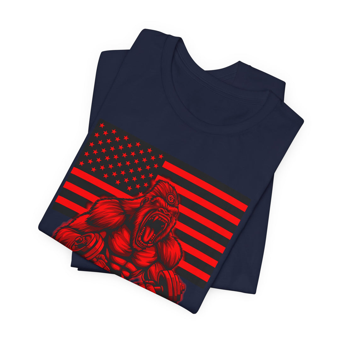 CG MAC ALPHA APE RED BLACK  /AMERICAN SAVAGE
