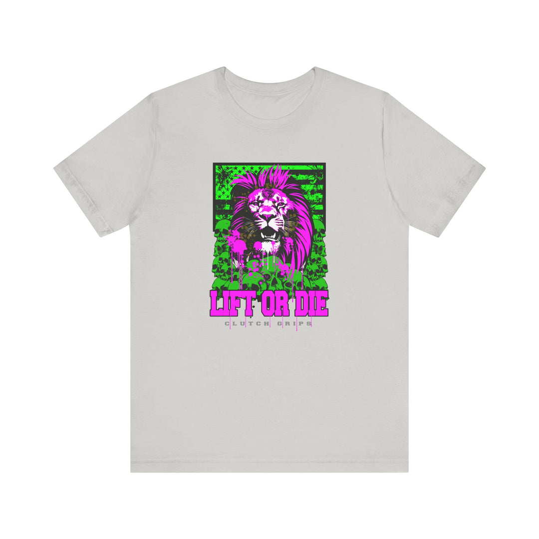 LION HEART PURPLEGREEN/LIFT OR DIE