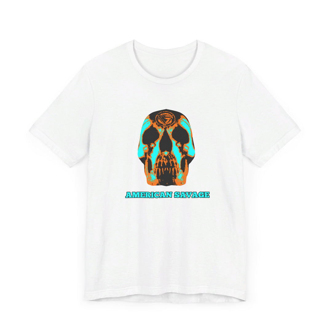SKULLATOR MIAMI AQUA ORANGE /AMERICAN SAVAGE