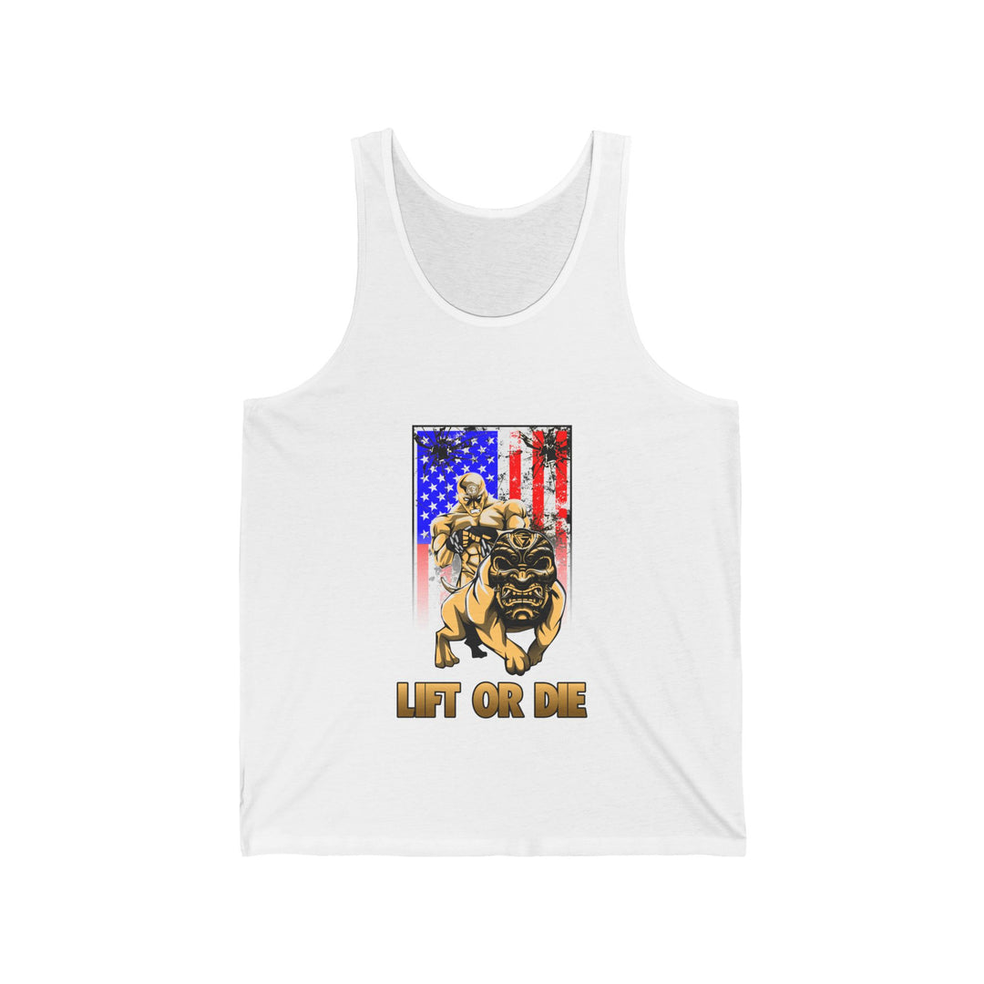 ANGRY DOG SAND FLAG TANK /LIFT OR DIE