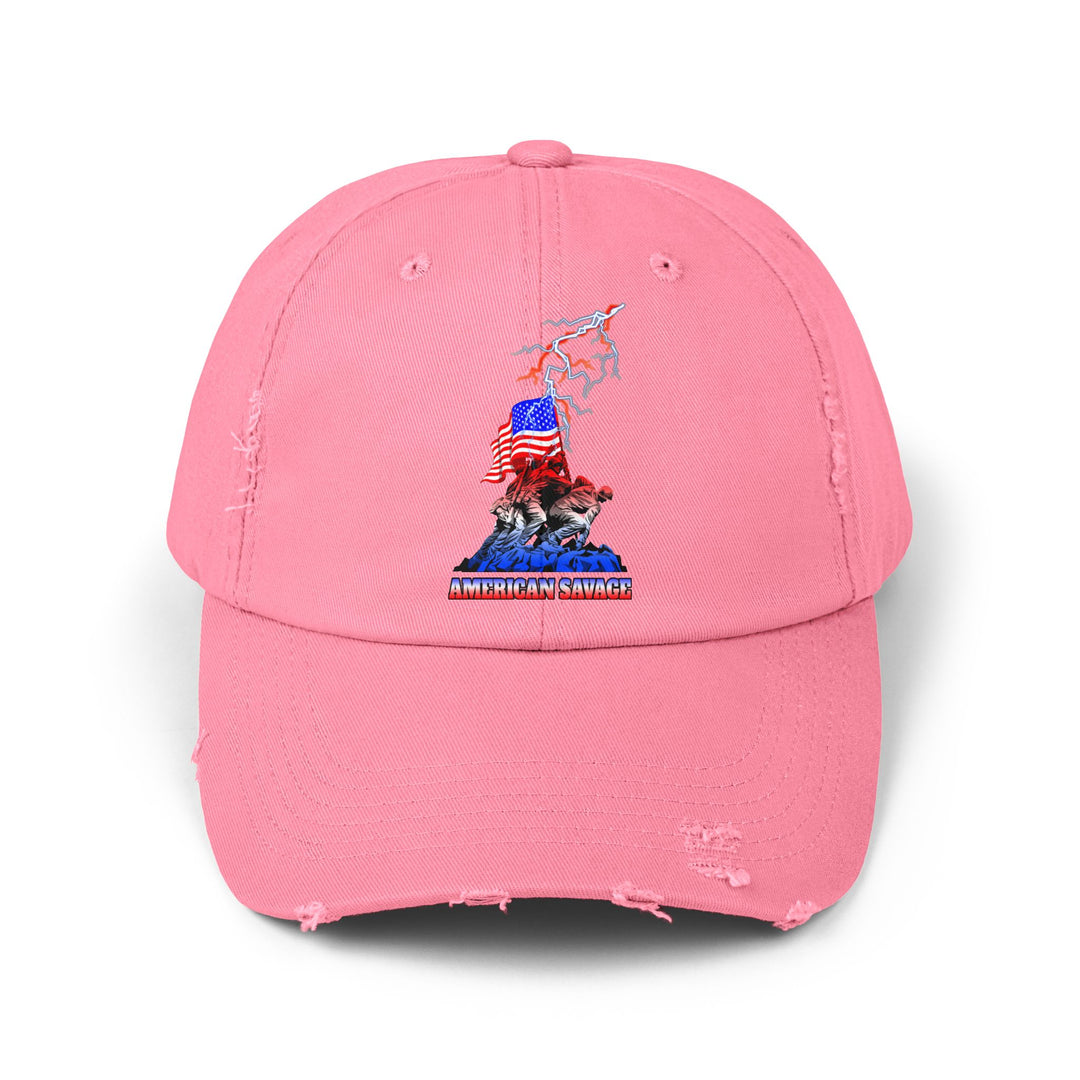 CG AMERICAN WARRIOR RED WHITE BLUE/AMERICAN SAVAGE CAP