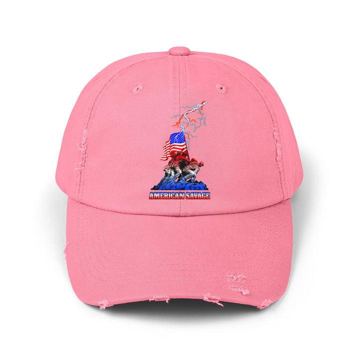 CG AMERICAN WARRIOR RED WHITE BLUE/AMERICAN SAVAGE CAP