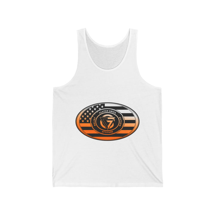 CG LOGO OVAL FLAG ORANGE TO WHITE