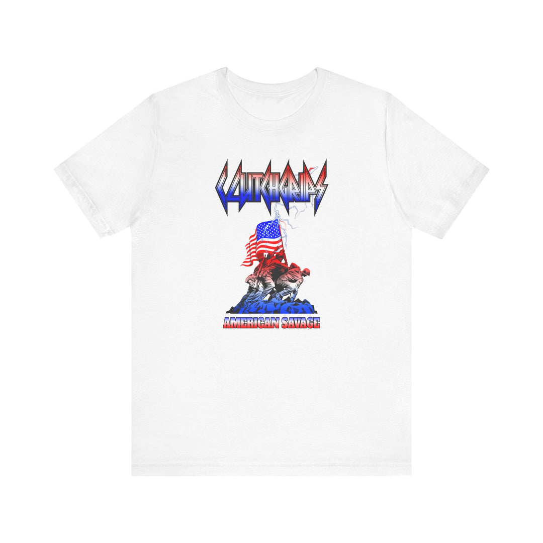CG PATRIOT FREEDOM SHIRT RED WHITE BLUE FADE /AMERICAN SAVAGE