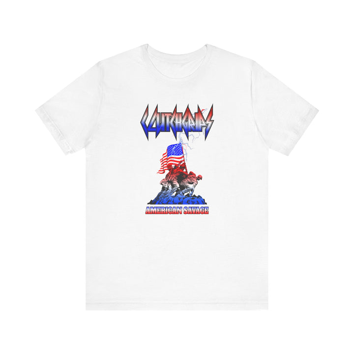 CG PATRIOT FREEDOM SHIRT RED WHITE BLUE FADE /AMERICAN SAVAGE