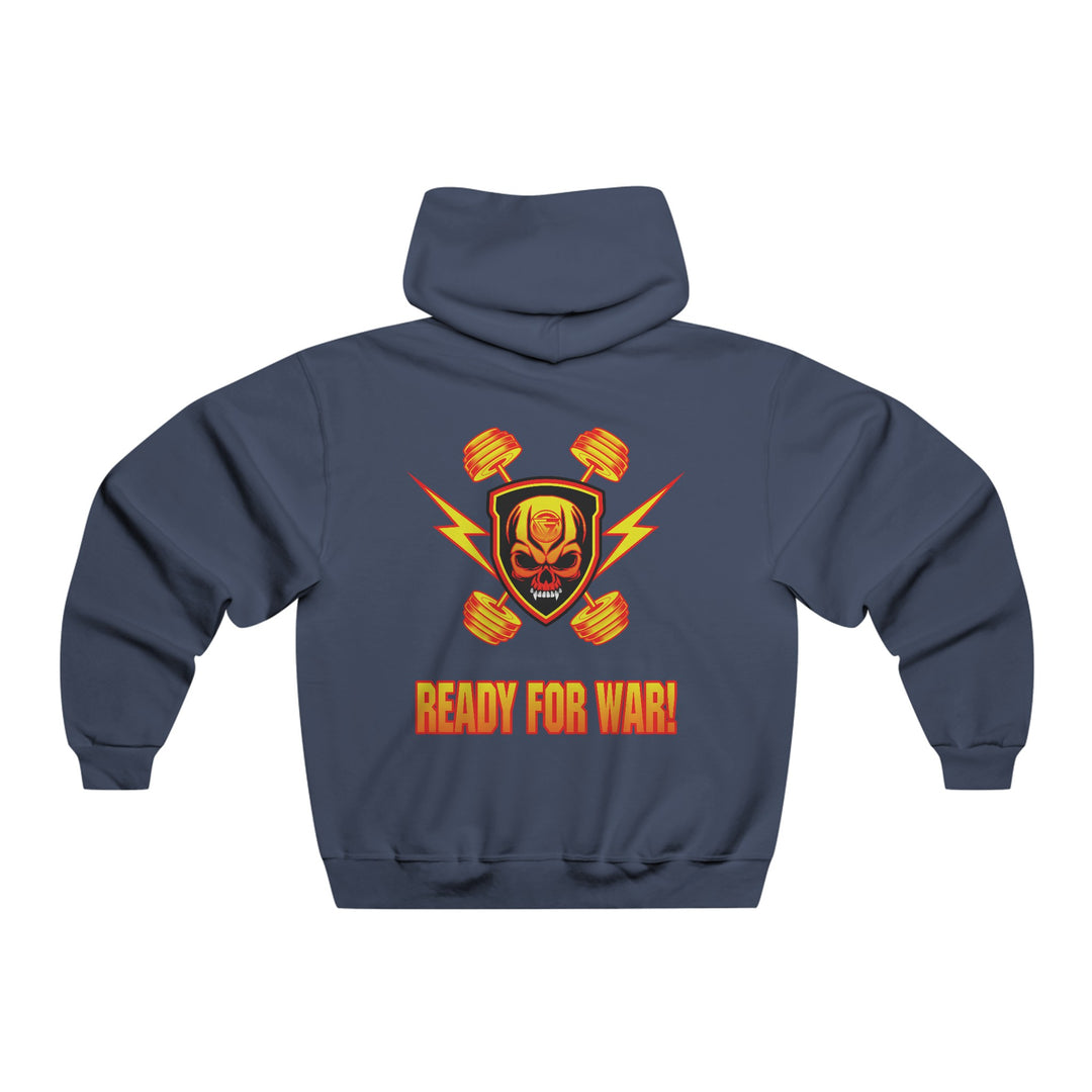 SKULL DBL BELL RED/ORANGE READY FOR WAR!