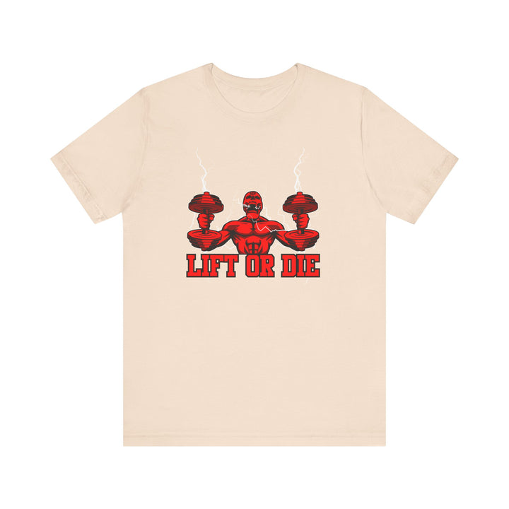 RIDE THE LIGHTNING RED/LIFT OR DIE